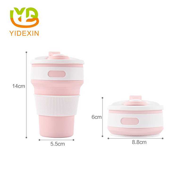 portable silicone collapsible cup