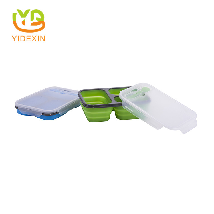 Silicone food storage containers 