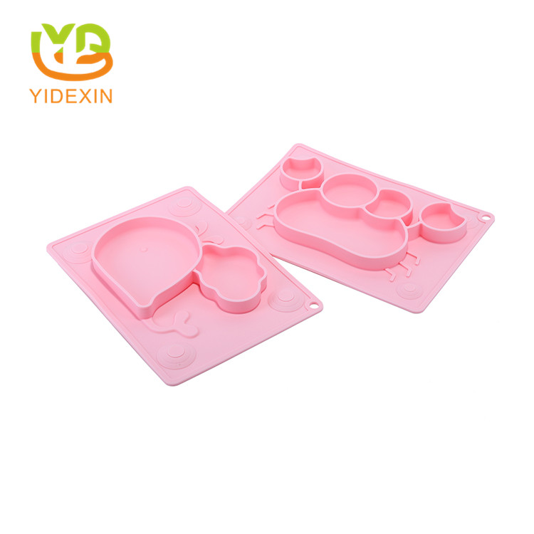 Silicone Baby Feeding Placemat with Suction