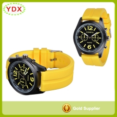 Gelee-Silikon-Quarz-Armbanduhr