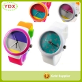 Top Verkauf schönen Mädchens Rainbow Uhren Lady Watch Silikon