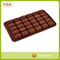 Braune DIY Schokolade Gelee Bonbon Silikonform mit 30 Hohlraum
