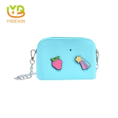 Silicone DIY 3D Shoulder Chain Bag with Custom Charms