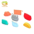 Hochwertiger mehrfarbiger Ykk-Reißverschluss mit Baumwollfutter-Silikonkosmetik-reizenden Tasche